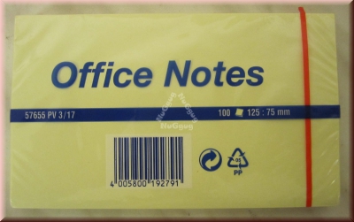 Haftnotizen, Post it, Memosticker, 125 x 75 mm, 100 Blatt