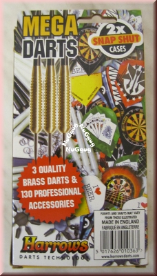 Harrows Mega Darts, 133-teiliges Dart Set, Steeldart