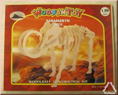 3D Holzpuzzle Mamut