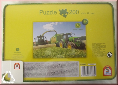 Puzzle John Deere von Schmidt, 200 Teile, Artikelnummer 55583