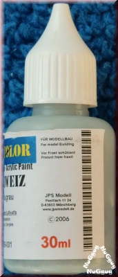 JPS Color Blaugrau. Acryl-Farbe. 30ml