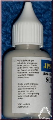 JPS Color Hellgrau. Acryl-Farbe. 30ml