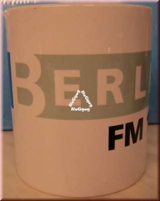 Kaffeepott. "npr Berlin FM 104.1", Kaffeetasse