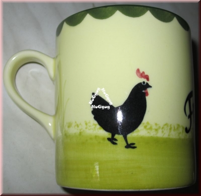 Kaffeepott "Frederike". personalisierte Kaffeetasse