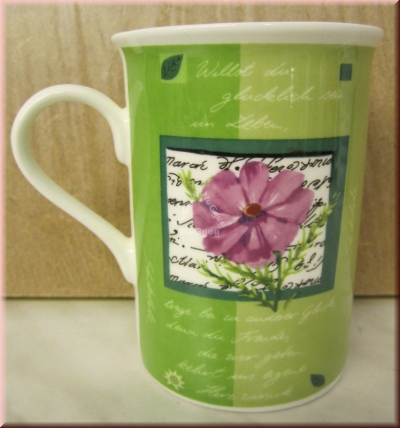 Kaffeepott "Mount Everest Tea", grün, Kaffeetasse, Teetasse