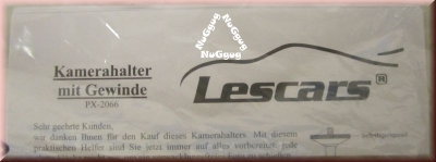 LesCars flexibles 3D-Action Kamera-Stativ mit Saugfuß, PX-2066