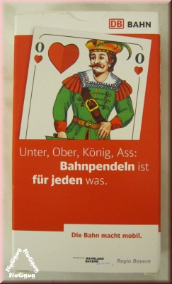 Bayerische Spielkarten, Schafkopf, DB Bahn, Deutsches Bild