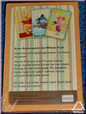 Erste Kartenspiele mit Winnie Puuh