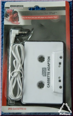 König IPD-Cassette10. Kassettenadapter für IPOD