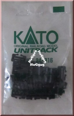 Kato Unitrack Gleis, 24-816, Schienenverbinder, für Spur N, 20 Stück