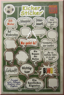 Kicker Sticker 2, Fußball Sticker