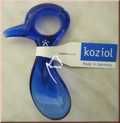 Koziol Kiwilöffel. transparent blau
