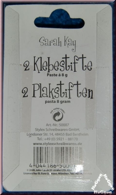 Klebestifte Sarah Kay. 2 Stück