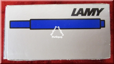 Tintenpatronen Lamy T10, blau, 5 Stück