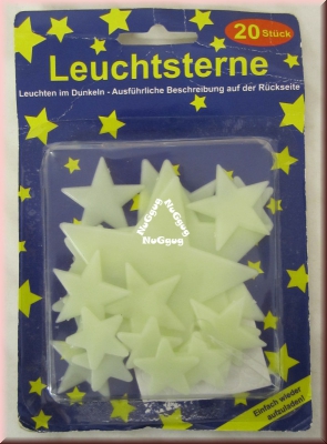 Leuchtsterne, leuchtende Traum Sterne