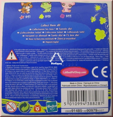 Littlest Pet Shop, 898 grüner Frosch, Frog, Wackeltierchen