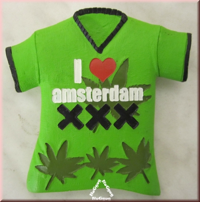 Magnet "I love Amsterdam XXX", Küchenmagnet