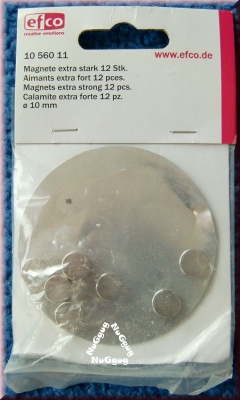 Magnete extra stark. 12 Stück. 10 mm