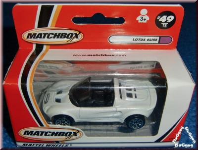 Matchbox Lotus Elise weiß von Mattel Wheels