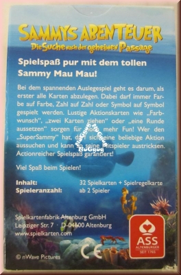 Mau-Mau, Sammys Abenteuer die Suche nach der geheimen Passage