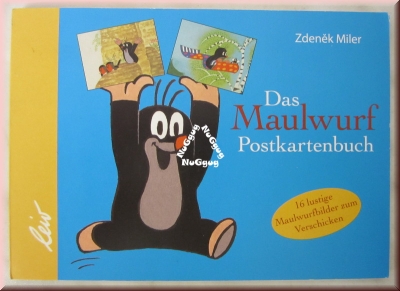 Das Maulwurf Postkartenbuch, 16 Postkarten