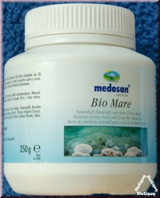 Medosan Bio Mare Naturduft Badesalz. 250 Gramm