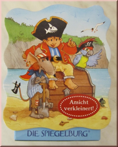 Minipuzzle Capt'n Sharky Schatztruhe, 40 Teile, von Die Spiegelburg