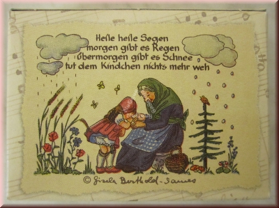 Minipuzzle Alte Lieder und Reime "Heile, heile Segen...", 54 Teile, 12,5 x 17,5 cm
