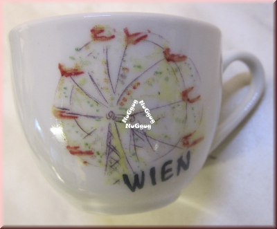 Espressotasse "Wien" mit Untertasse, Mokkatasse