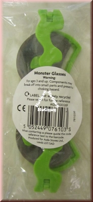 Monster Glasses grün