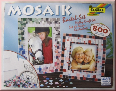Folia Mosaik Bastel-Set Bilderrahmen