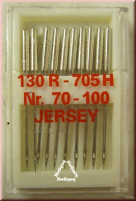 Nähmaschinennadeln 70 - 100, 130R - 705 H Jersey, 10 Stück