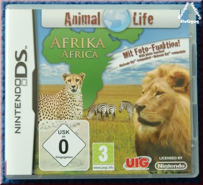 Animal Life Afrika. Nintendo DS