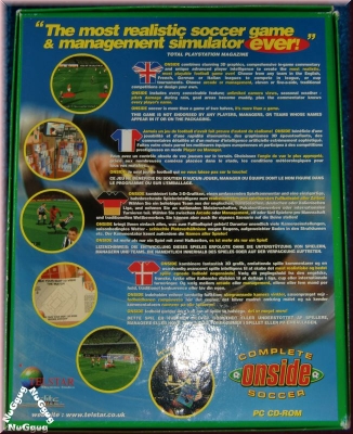 Complete onside Soccer. PC CD-Rom