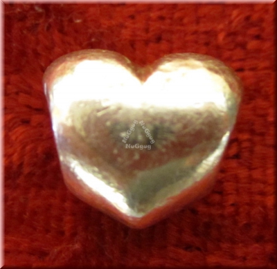 Pandora 790137 Charm "Glattes Herz", 925 Silber, gebraucht