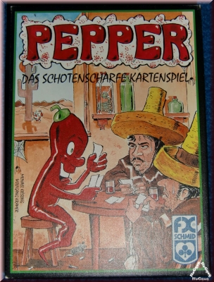 Pepper - Das Schotenscharfe Kartenspiel von FX Schmidt