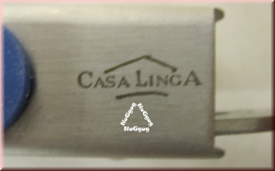 Casa Lings Multifunktionszange, Edelstahl/Silikon, blau, 35 cm