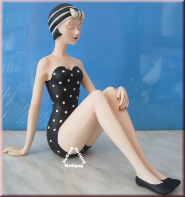 Pin Up Girl "Badenixe", 50er/60er Jahre Stil