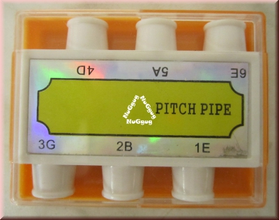 Pitch Pipe GSP, Gitarren Stimmpfeife, 6 Töne