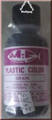 M-F Manufacoring Company Plastic Color Grape. 1 FL OZ
