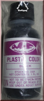 M-F Manufacoring Company Plastic Color Black. 1 FL OZ