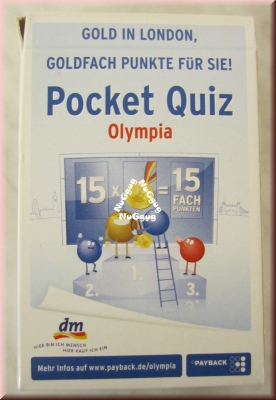 Pocket Quiz Olympia von dm/Payback, Moses-Verlag