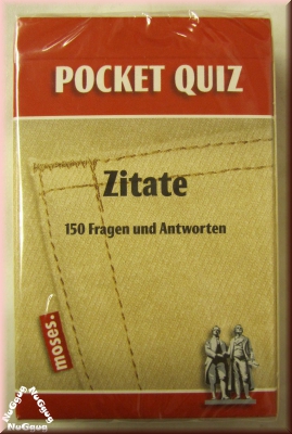 Pocket Quiz Zitate von Moses