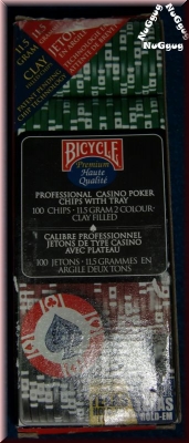 Professionelle Casino Poker Chips. Bicycle