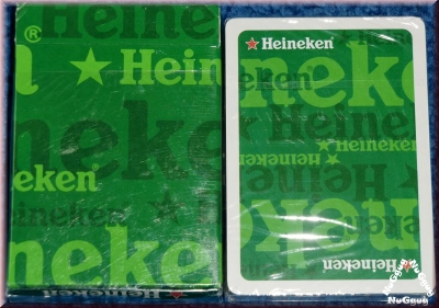 Pokerkarten. Heineken