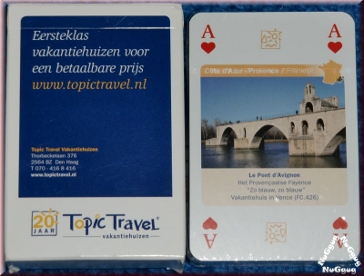 Pokerkarten. Topic Travel