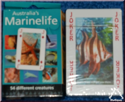 Pokerkarten. Australia's Marinelife