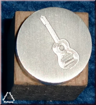 Prägestempel Gitarre