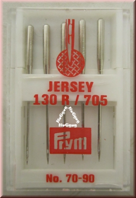 Nähmaschinennadeln 70-90, Jersey, 130 R-705, von Prym, 5 Stück