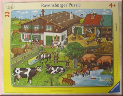 Puzzle Tierfamilien, 33 Teile, Ravensburger Artikelnummer 066186